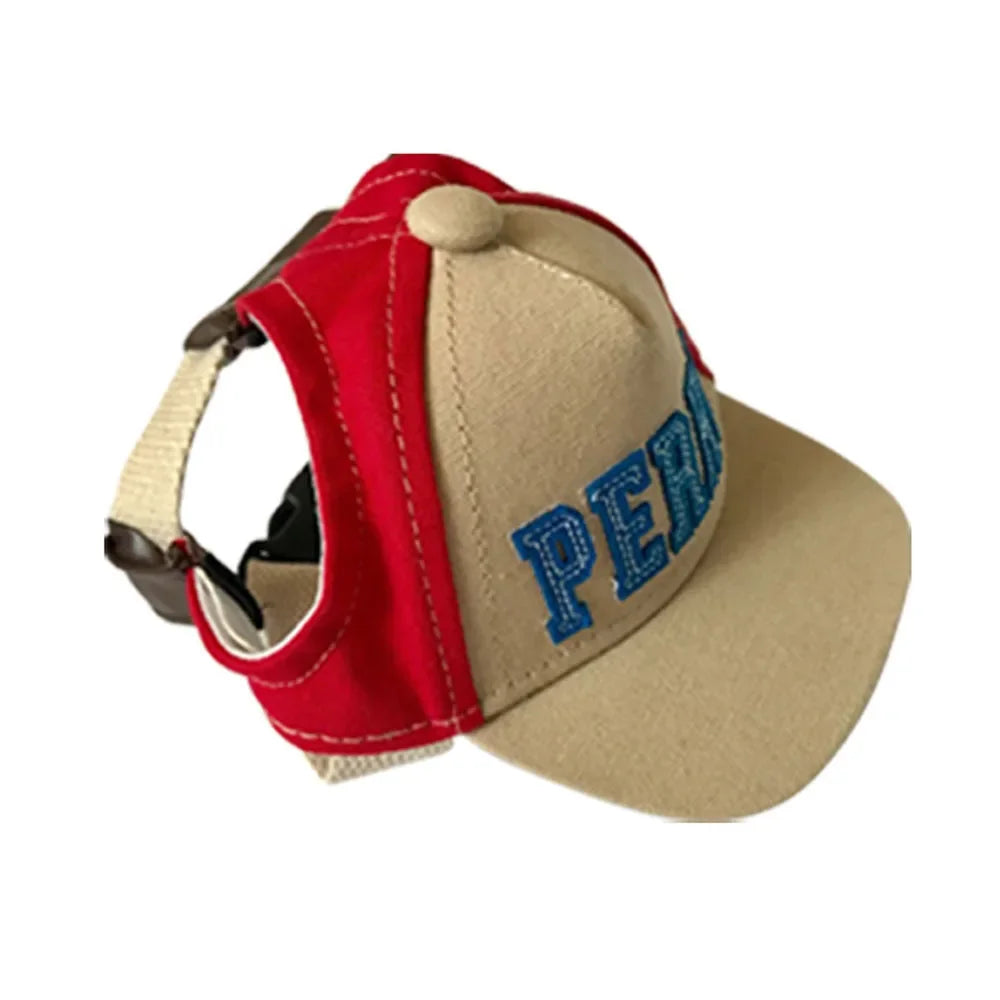 VarsityPup™ Classic Canvas Sport Baseball Cap for Dogs