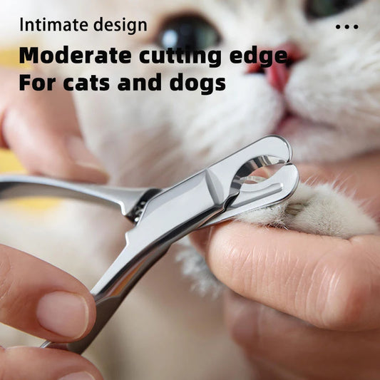 SteelClaw™ One-Piece Stainless Steel Mini Pet Nail Scissors
