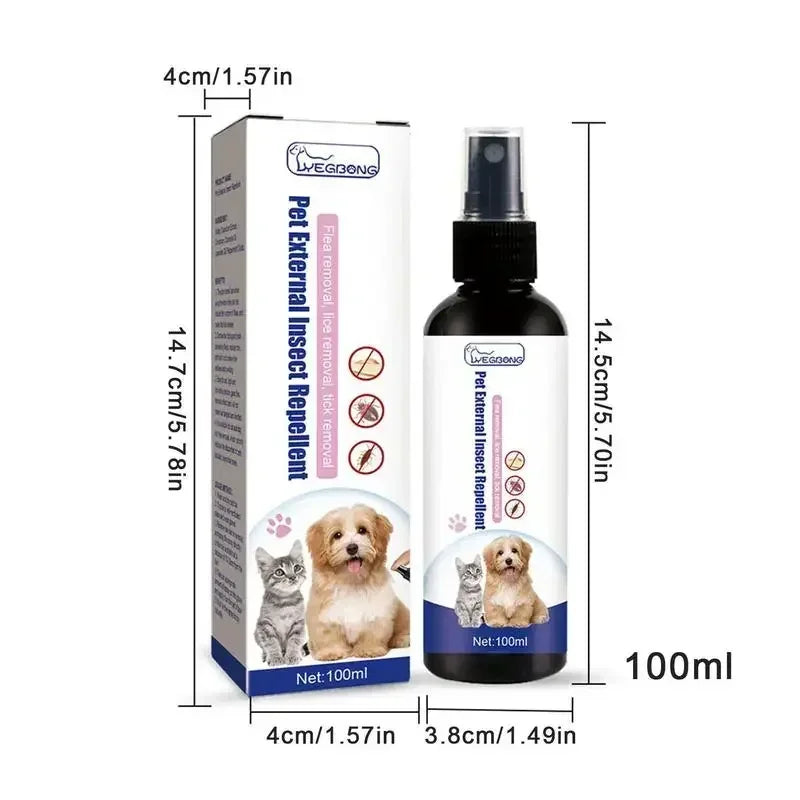 DUTRIEUX™ Flea, Tick & Lice Defense Spray for Dogs & Cats