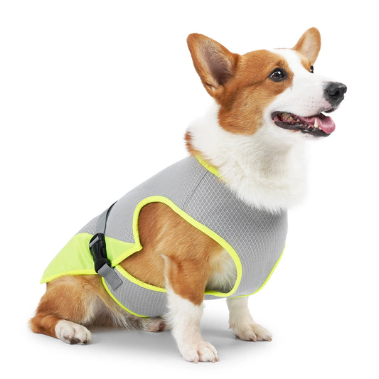 HydroFrost™ Pro Reflective Dog Cooling Vest & Evaporative Jacket