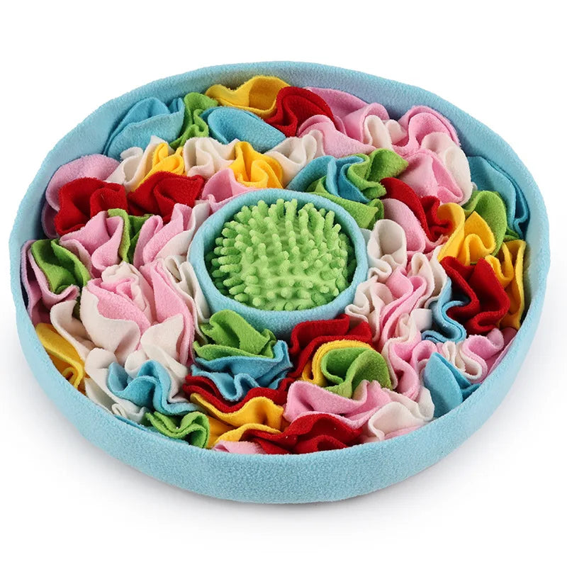 BJAYPET™ 3-in-1 Adjustable IQ Snuffle Mat & Foraging Bowl