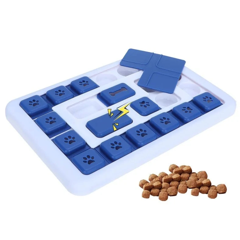 IQ-Squeaker™ 2-in-1 Interactive Puzzle Game & Squeak Toy Bowl