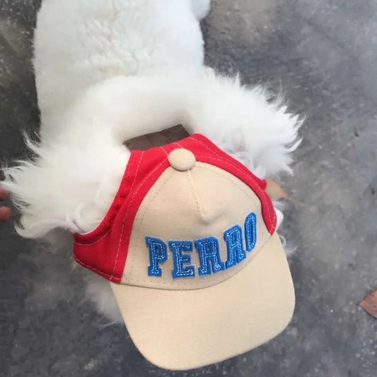 VarsityPup™ Classic Canvas Sport Baseball Cap for Dogs
