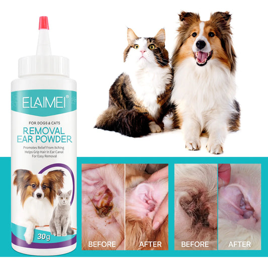 DUTRIEUX™ Painless Ear Hair Removal Powder for Dogs (30g)