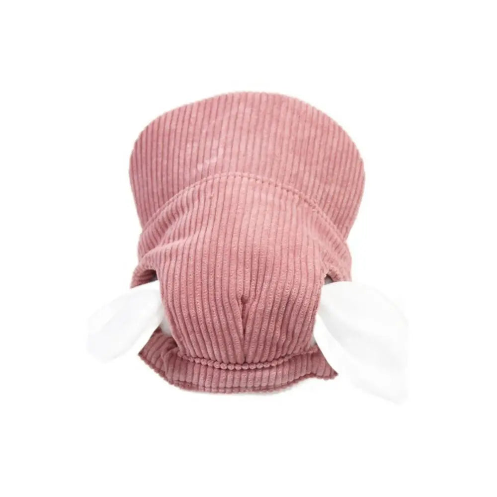 AeroBark™ Breathable Corduroy Dog Baseball Cap with Ear Holes