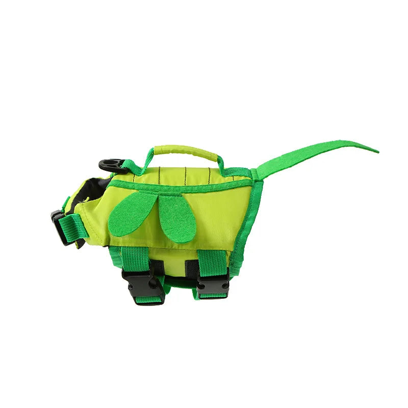 Little Bee High-Buoyancy Oxford Dog Life Jacket with Rescue Handle