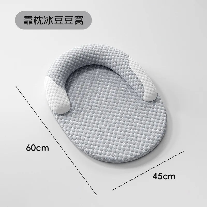 IceCloud™ Washable Orthopedic Pet Cooling Mat & Summer Bed