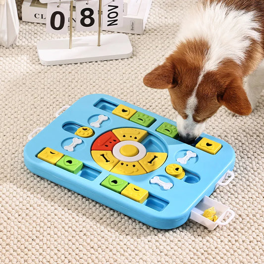 NOCCLILI™ Multi-Cell Interactive Pet Puzzle & Dog Enrichment Feeder