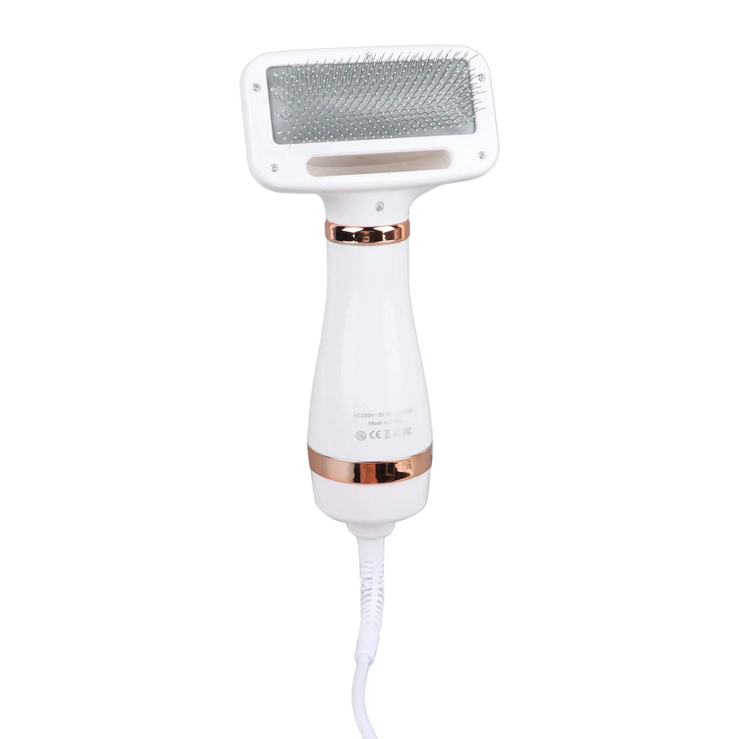 GroomAero™ 2-in-1 Portable Pet Hair Dryer & Detangling Slicker Brush