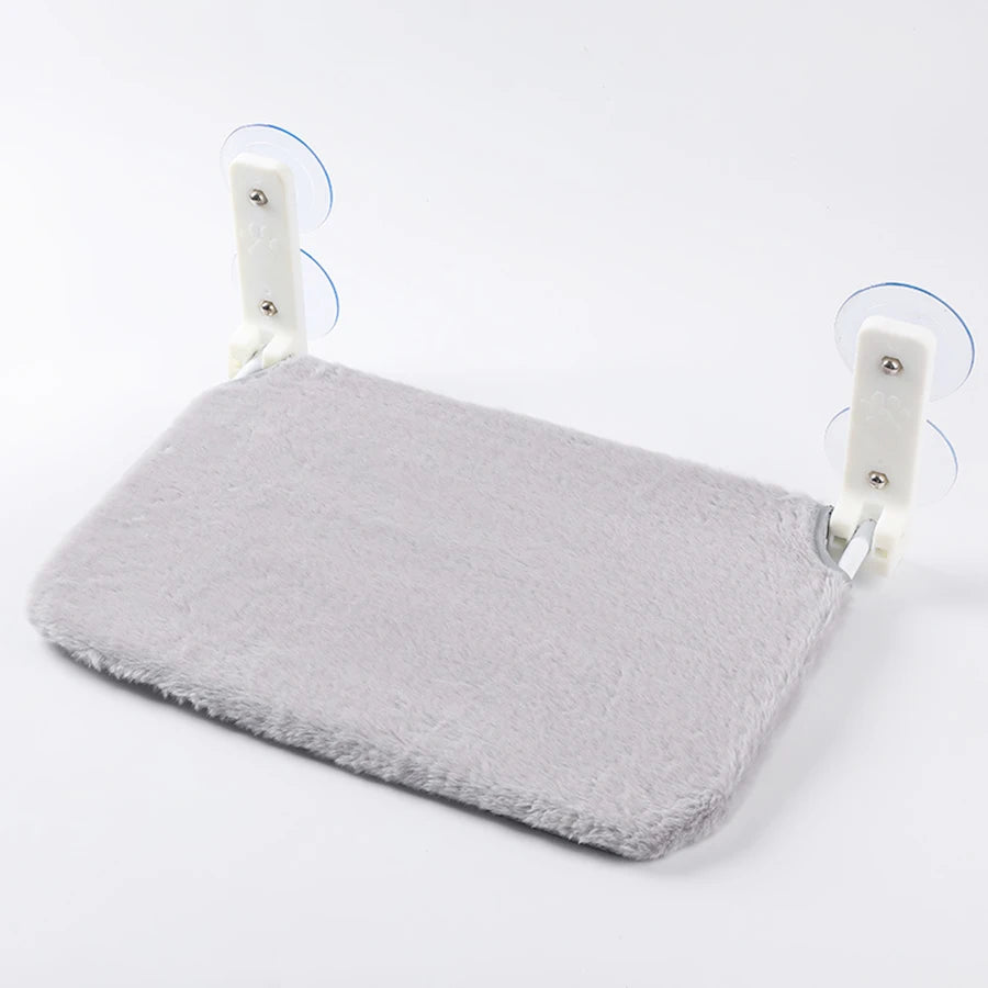 PawsView™ Assembly-Free Folding Cat Window Hammock (No-Wire Design)