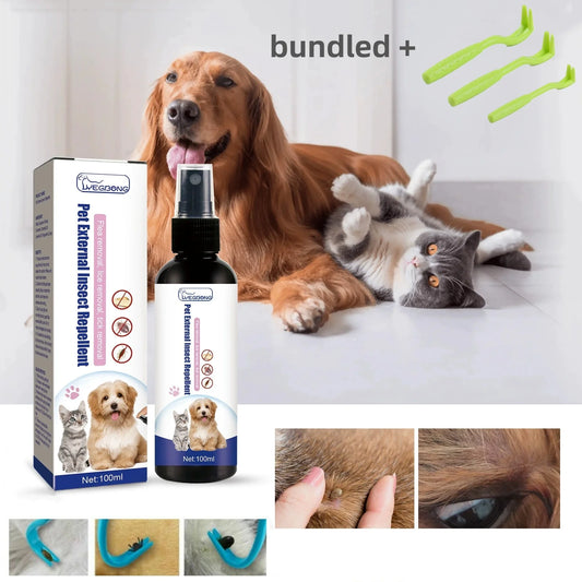DUTRIEUX™ Flea, Tick & Lice Defense Spray for Dogs & Cats