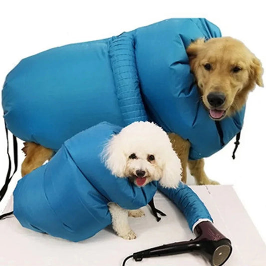 AeroCocoon™ Portable Hands-Free Pet Hair Drying Bag