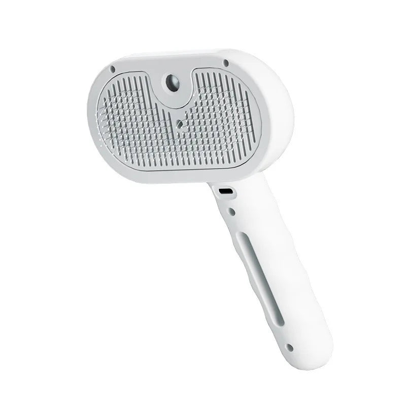 MistGroom™ Viral Pet Spray Brush with Mist Tank & One-Click Release