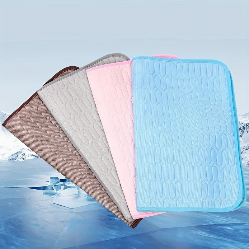 FrostPaws™ Instant Self-Cooling Pet Mat & Travel Blanket
