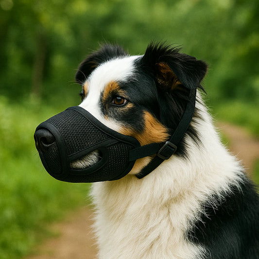 Anti-Bite Breathable Dog Muzzle (Allows Drinking)