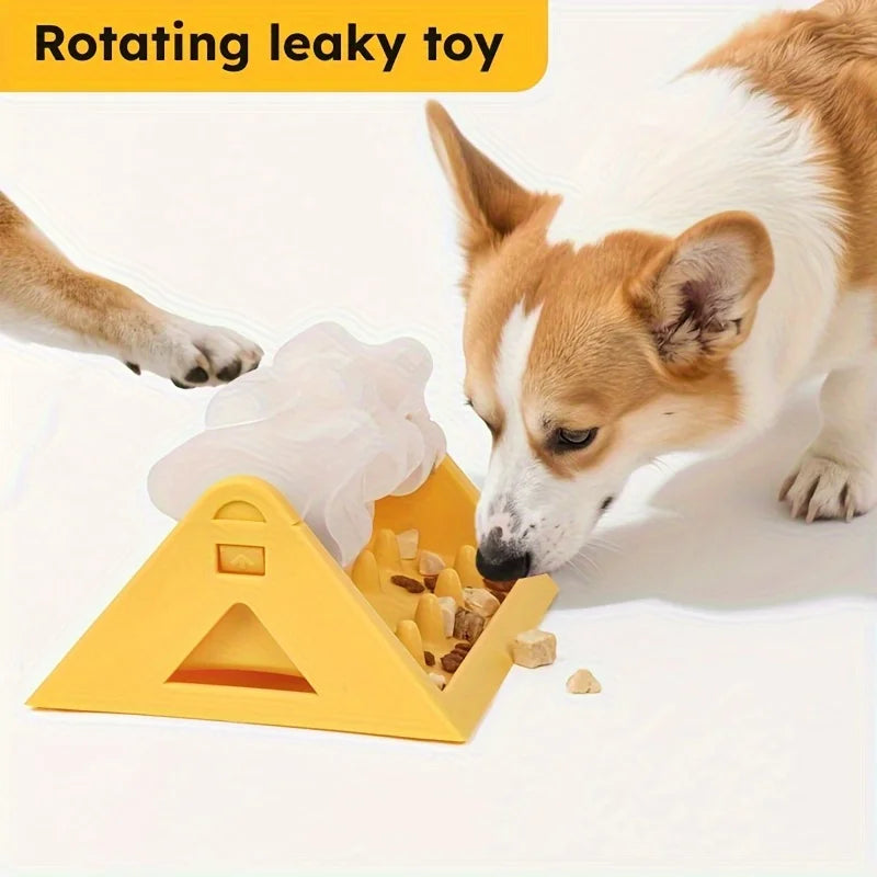 IQ-Tumbler™ Interactive Leak-Proof Wobble Feeder & Dog Toy