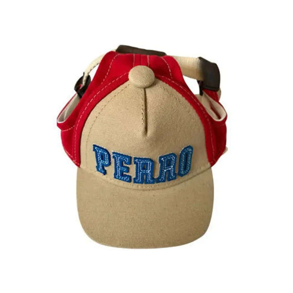 VarsityPup™ Classic Canvas Sport Baseball Cap for Dogs
