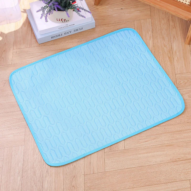 FrostPaws™ Instant Self-Cooling Pet Mat & Travel Blanket