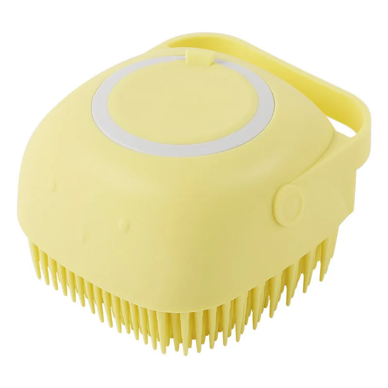 BubblePaw™ 2-in-1 Silicone Shampoo Dispensing Pet Bath Brush
