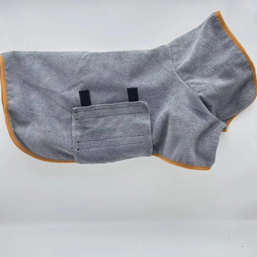 DryPaws™ Super Absorbent Quick-Drying Pet Bathrobe & Towel