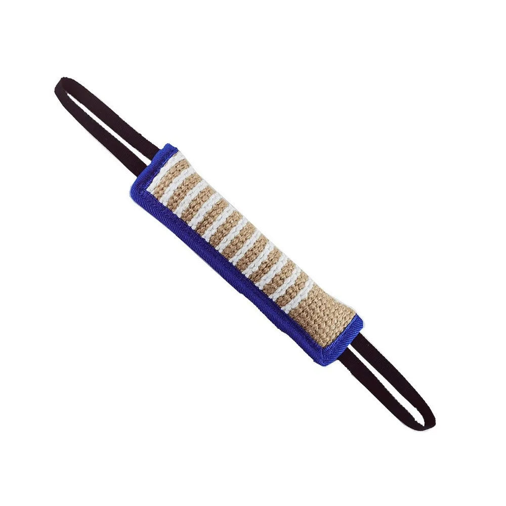 TugPro™ Heavy-Duty Jute Dog Bite Stick & Training Pillow