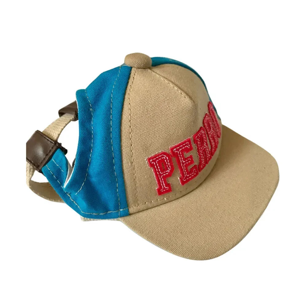 VarsityPup™ Classic Canvas Sport Baseball Cap for Dogs