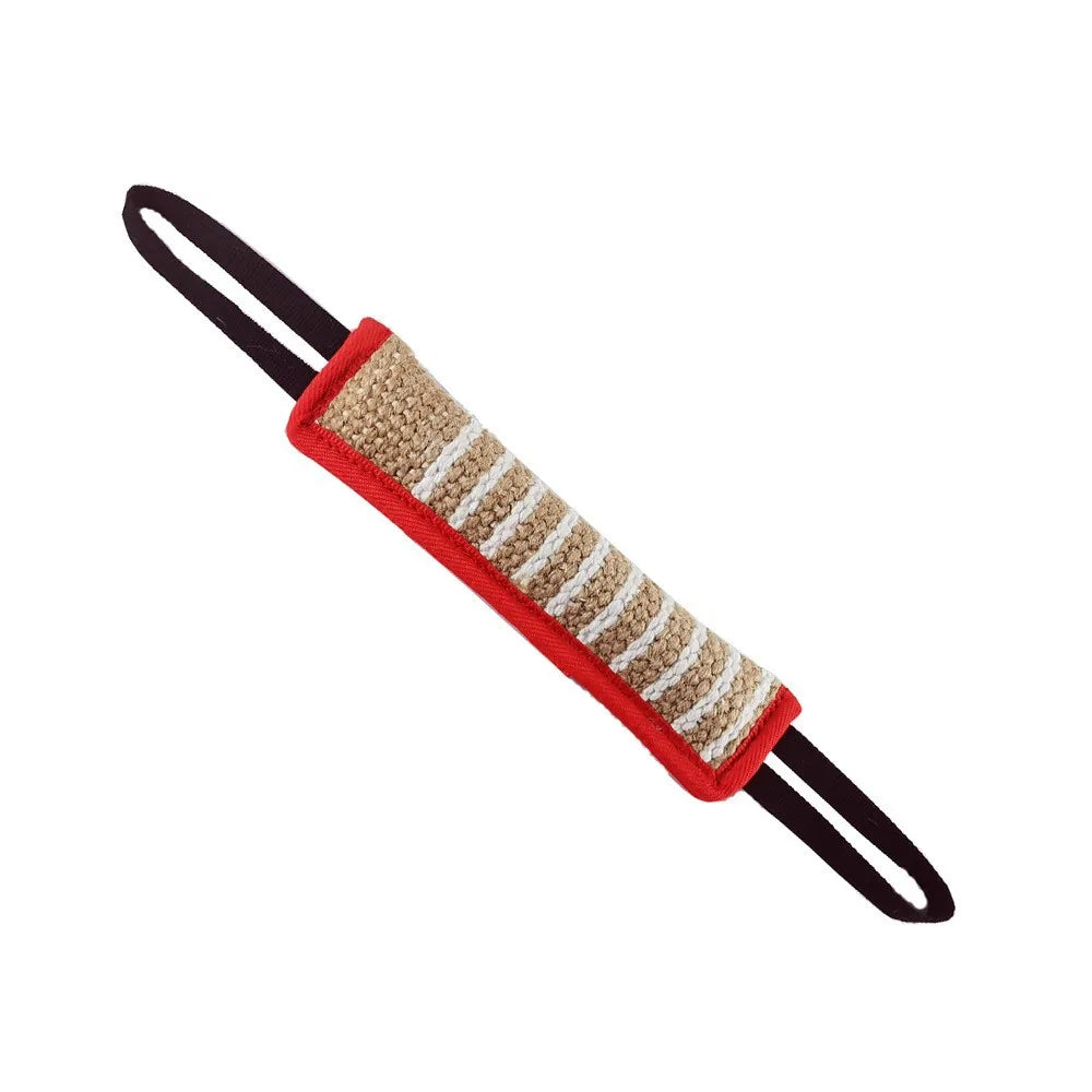 TugPro™ Heavy-Duty Jute Dog Bite Stick & Training Pillow