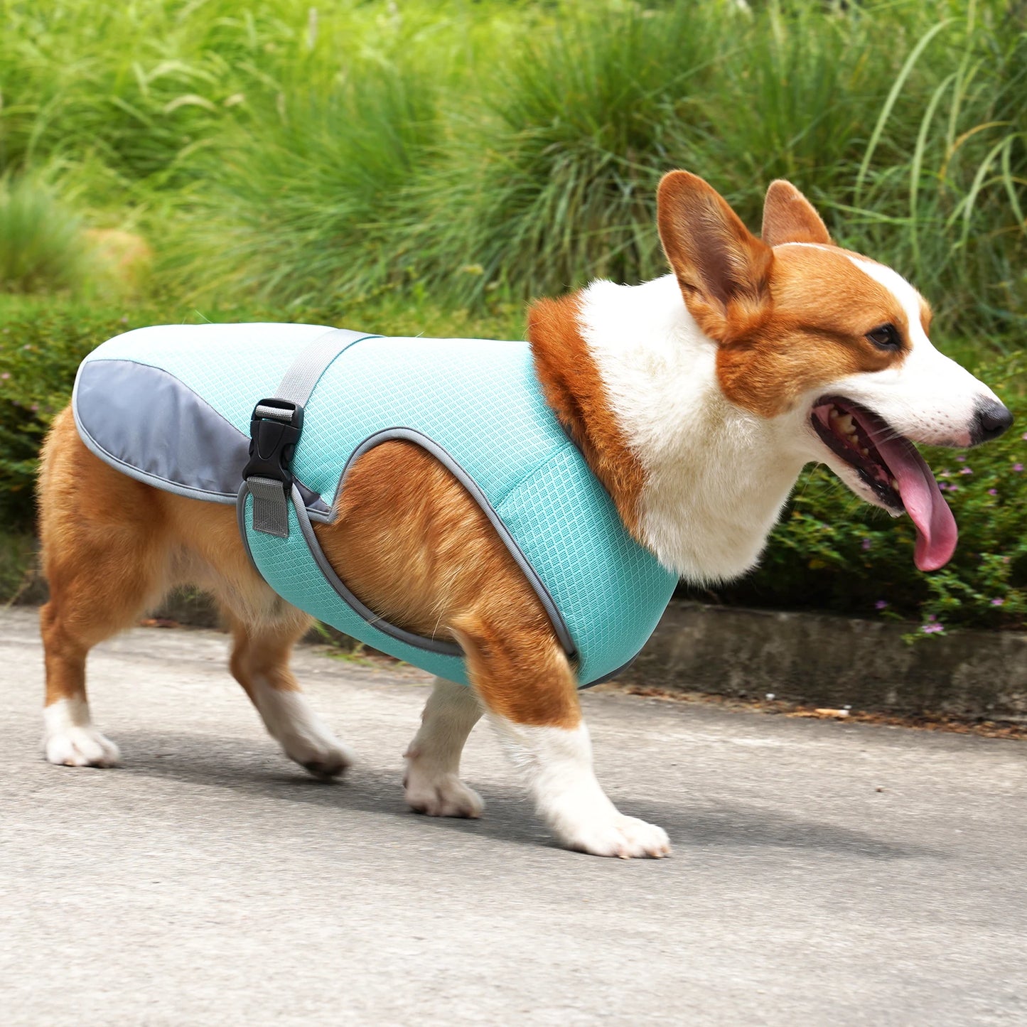 HydroFrost™ Pro Reflective Dog Cooling Vest & Evaporative Jacket