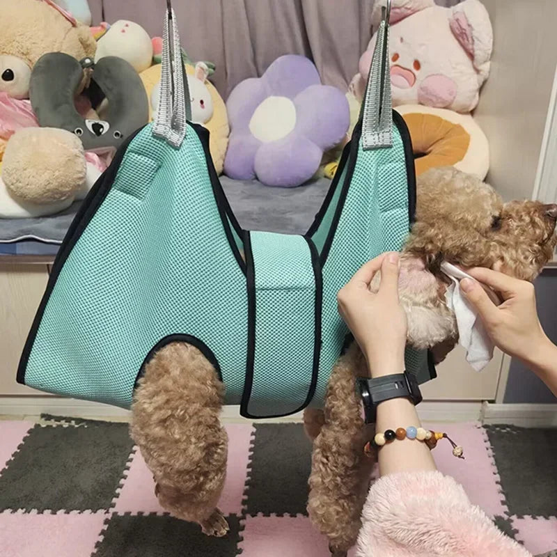 LAYOMI™ AirGroom™ Professional Suspension Pet Grooming Hammock