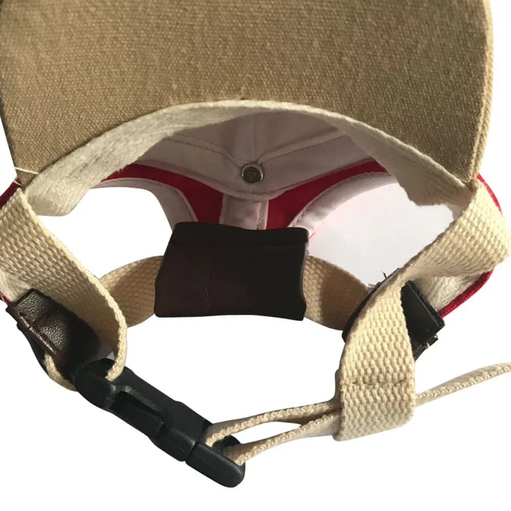 VarsityPup™ Classic Canvas Sport Baseball Cap for Dogs
