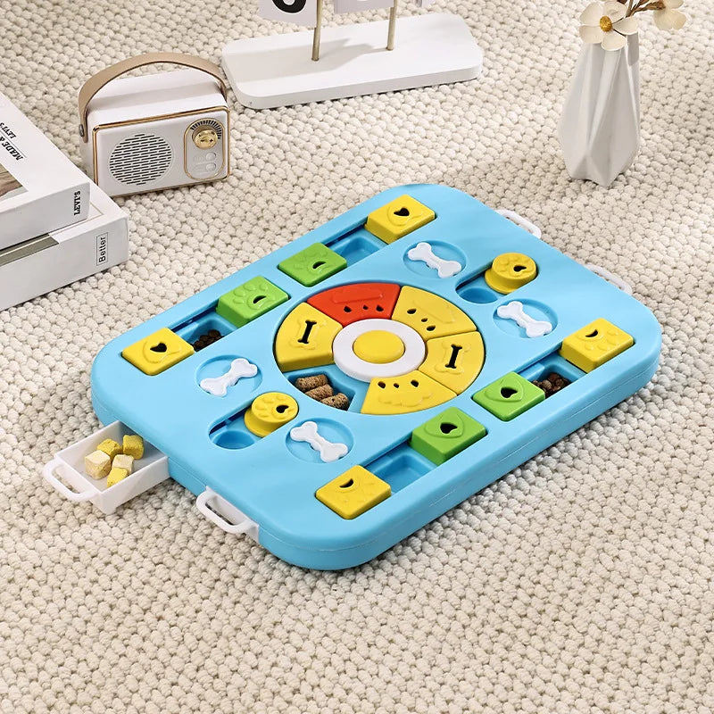 NOCCLILI™ Multi-Cell Interactive Pet Puzzle & Dog Enrichment Feeder