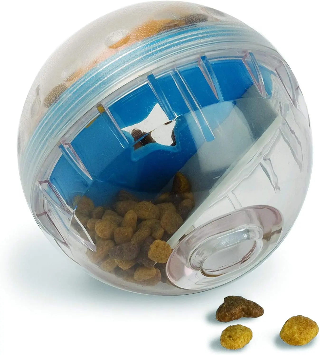 IQ-Roll™ Interactive Dog Treat Dispenser & Slow Feeder Ball (4")