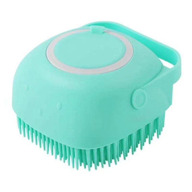 BubblePaw™ 2-in-1 Silicone Shampoo Dispensing Pet Bath Brush