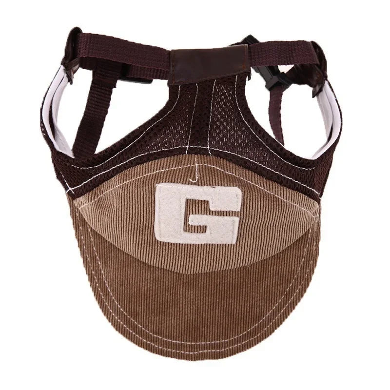 Sun Hats Pet Supplies Breathable Baseball Dog Caps Travel Pet Dogs Sports