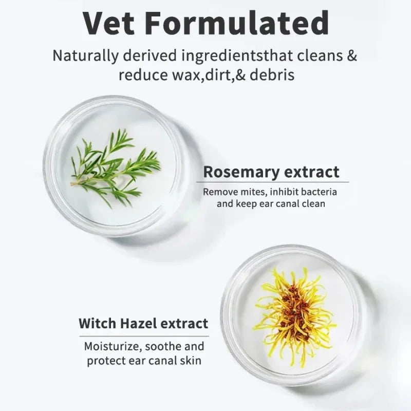 OtoFresh™ Disposable Pre-Moistened Pet Ear Cleaning Finger Wipes