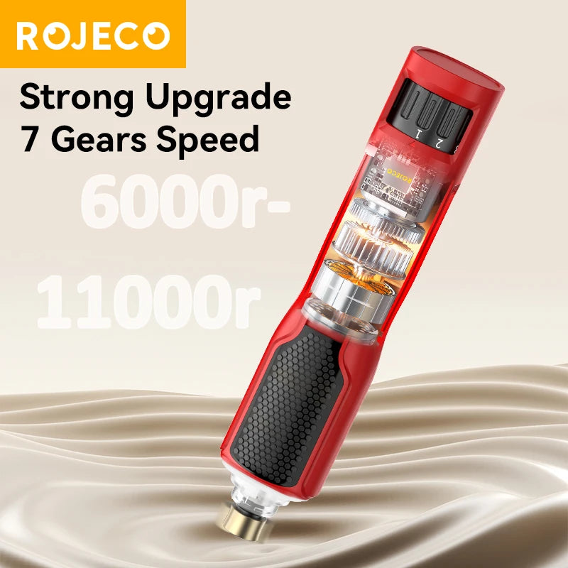 ROJECO™ LuminaGlow 7-Speed Professional Pet Nail Grinder with LED Light