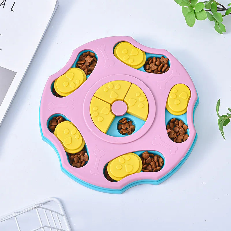IQ-Brainiac™ Interactive Pet Puzzle Game & Slow Feeder Bowl