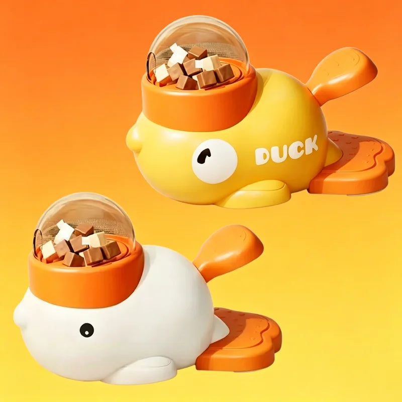 DuckFeeder™ 2-in-1 Interactive Cartoon Treat Dispenser & Slow Feeder