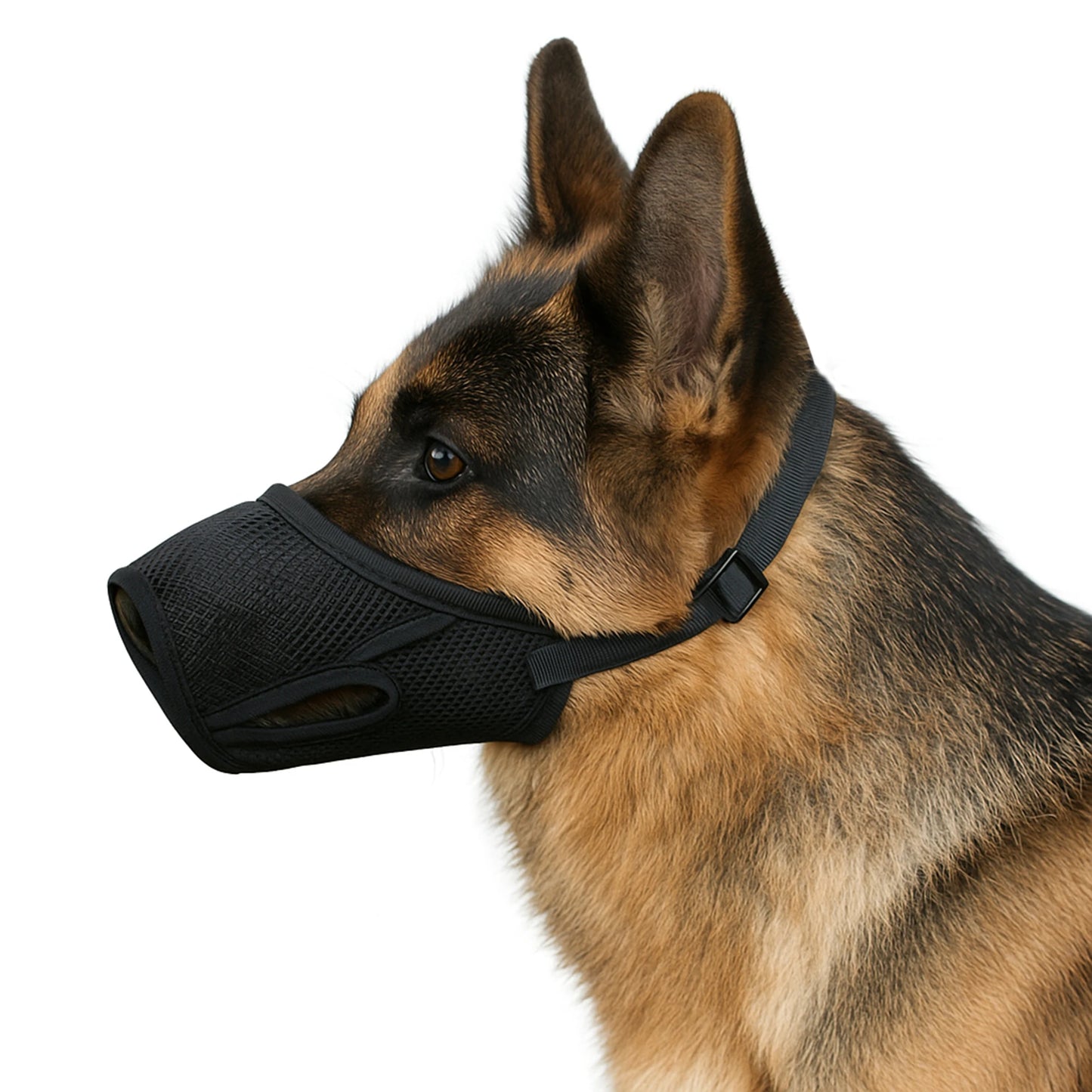Anti-Bite Breathable Dog Muzzle (Allows Drinking)