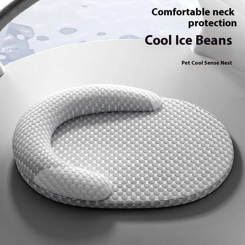 IceCloud™ Washable Orthopedic Pet Cooling Mat & Summer Bed