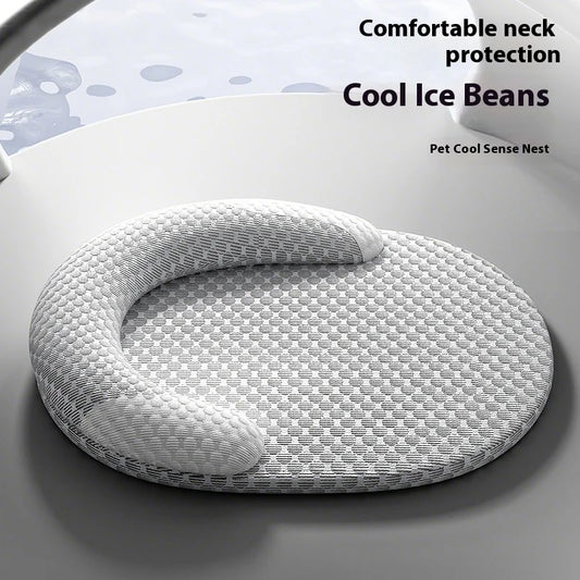 IceCloud™ Washable Orthopedic Pet Cooling Mat & Summer Bed