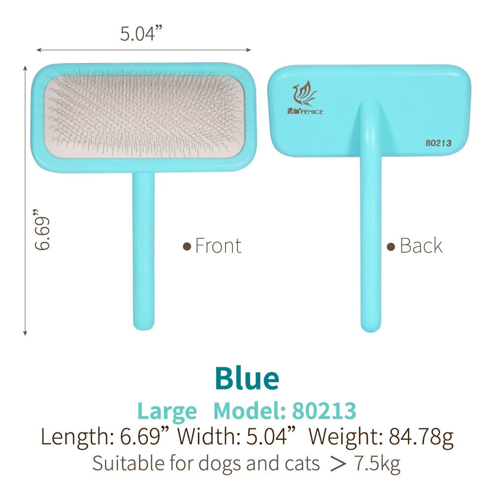 EcoGroom™ Premium Beech Wood Professional Pet Slicker Brush