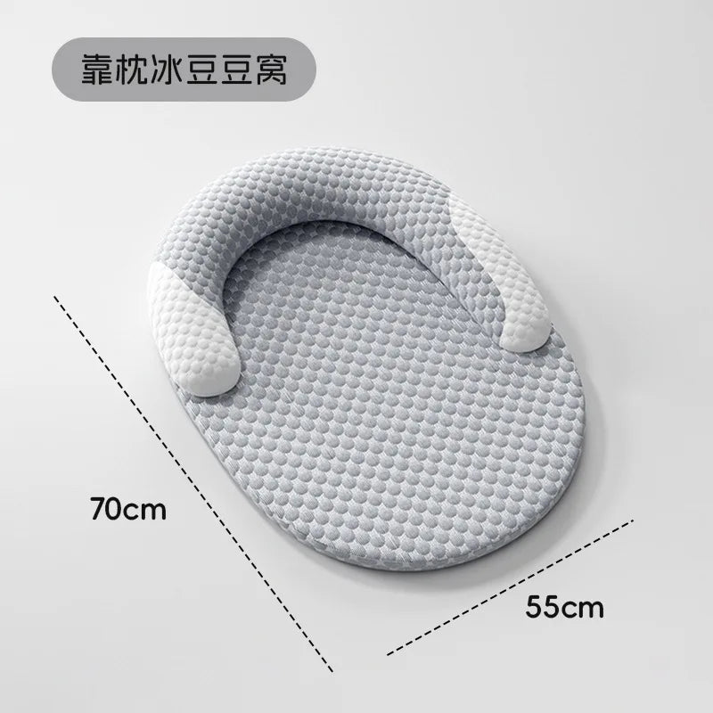 IceCloud™ Washable Orthopedic Pet Cooling Mat & Summer Bed