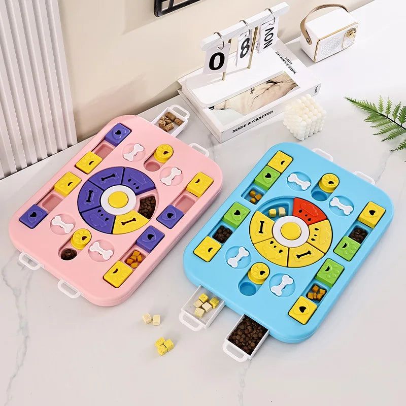 NOCCLILI™ Multi-Cell Interactive Pet Puzzle & Dog Enrichment Feeder