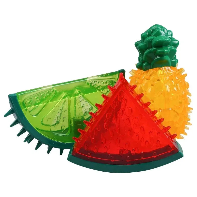 FrostBite™ Ice Cooling & Squeaky Teething Toy for Dogs