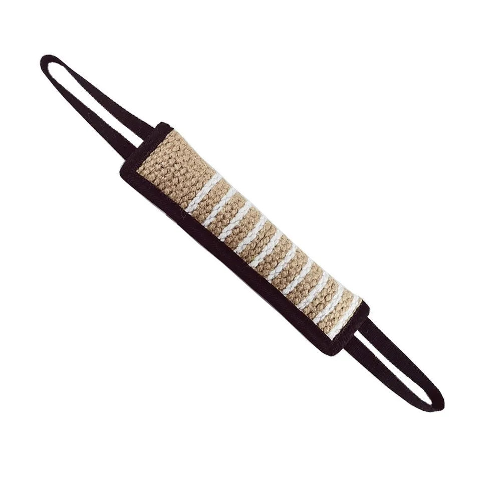 TugPro™ Heavy-Duty Jute Dog Bite Stick & Training Pillow