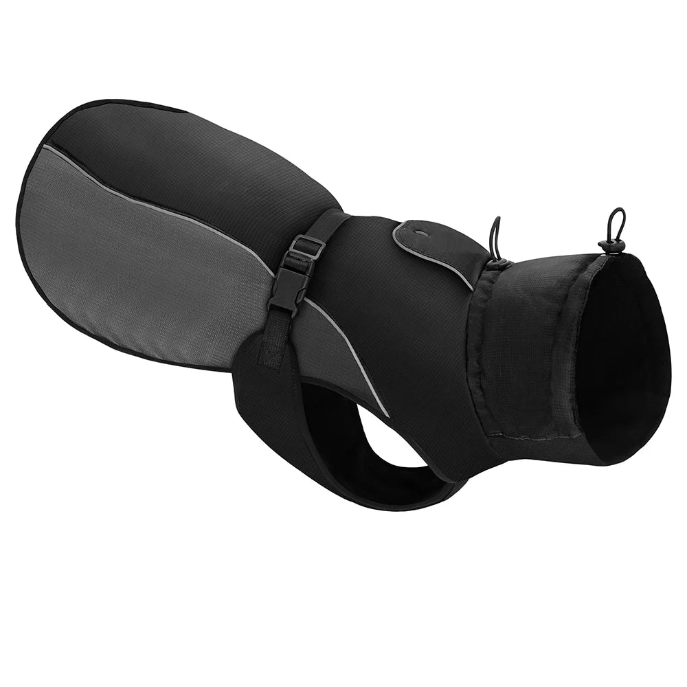 Beirui Waterproof Reflective Fleece-Lined Winter Dog Jacket