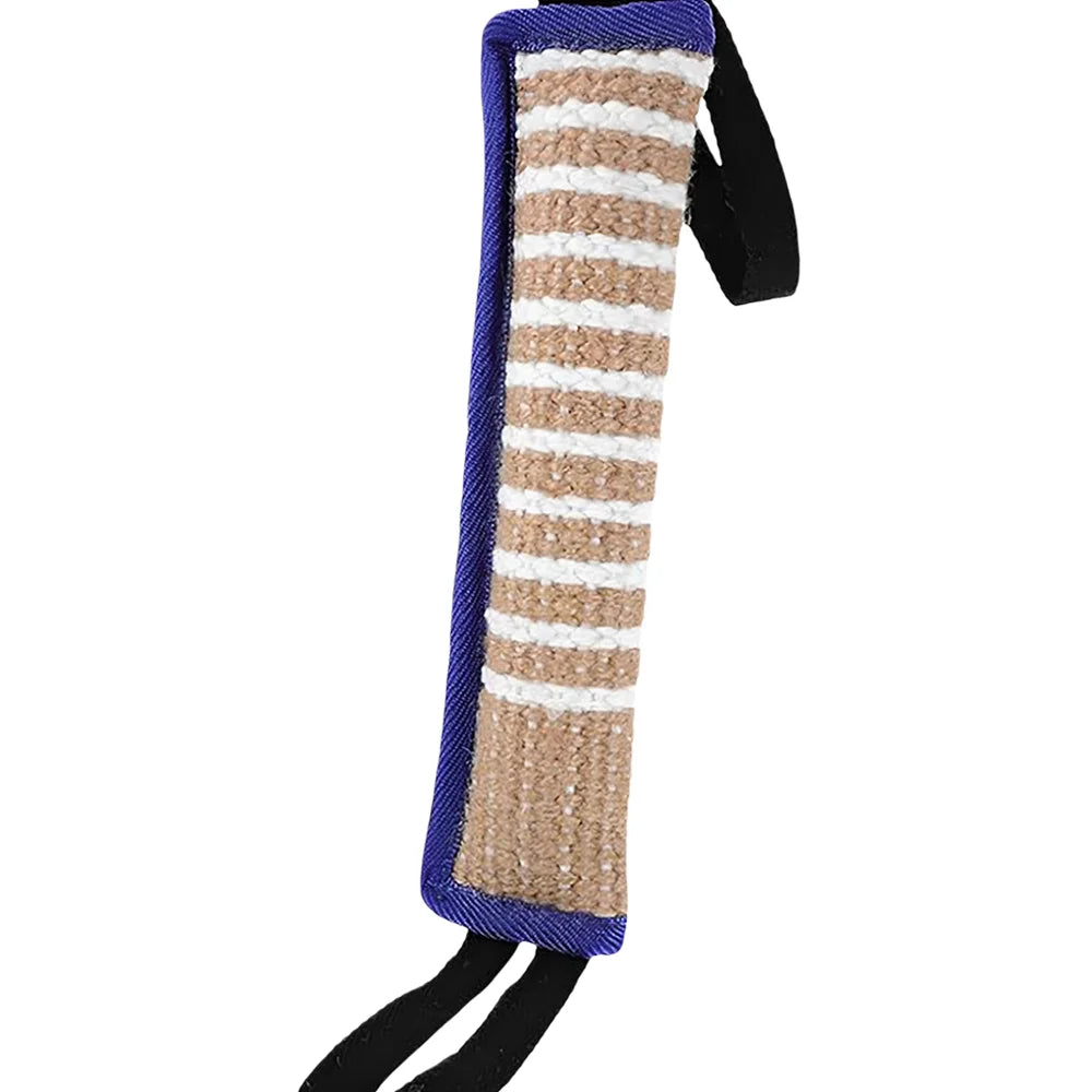 TugPro™ Heavy-Duty Jute Dog Bite Stick & Training Pillow