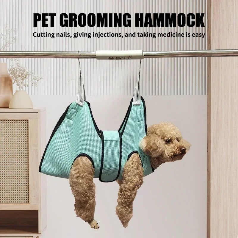 LAYOMI™ AirGroom™ Professional Suspension Pet Grooming Hammock