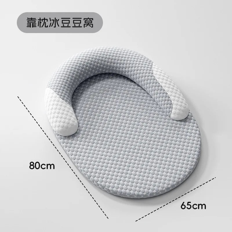 IceCloud™ Washable Orthopedic Pet Cooling Mat & Summer Bed